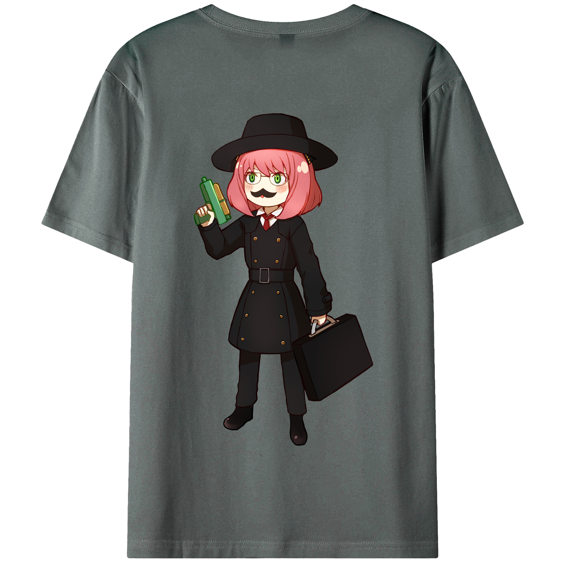 （画像用） SPY×FAMILY间谍家家酒 綿100％半袖Tシャツ（背面プリント）